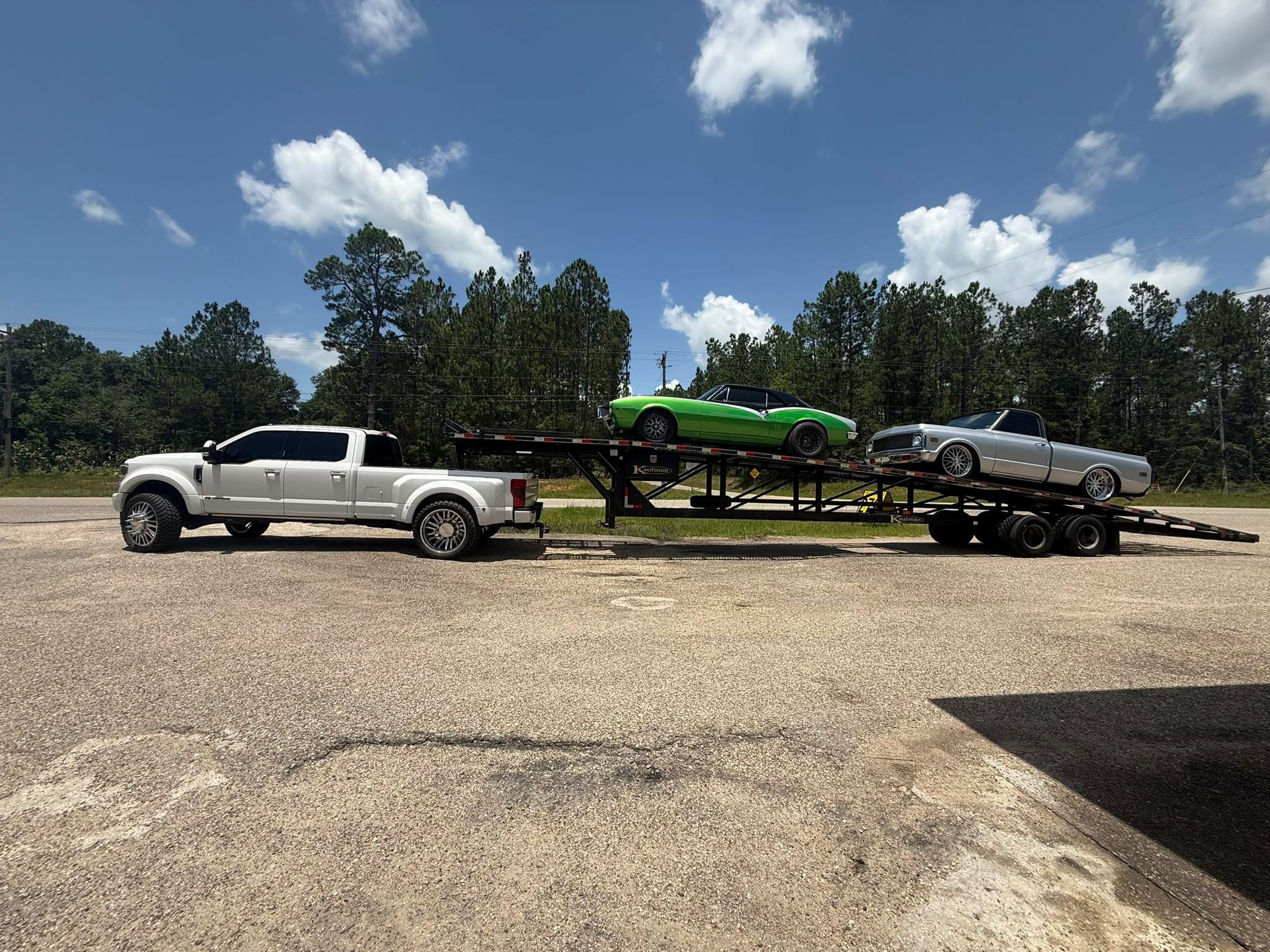 Danos Transportation Services truck and dumpster rental