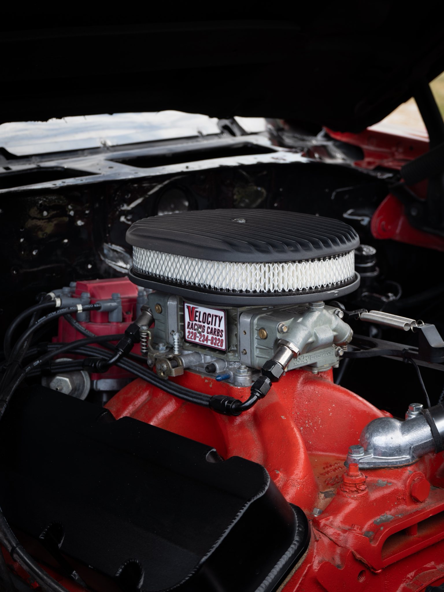 1970 Chevelle SS — engine components