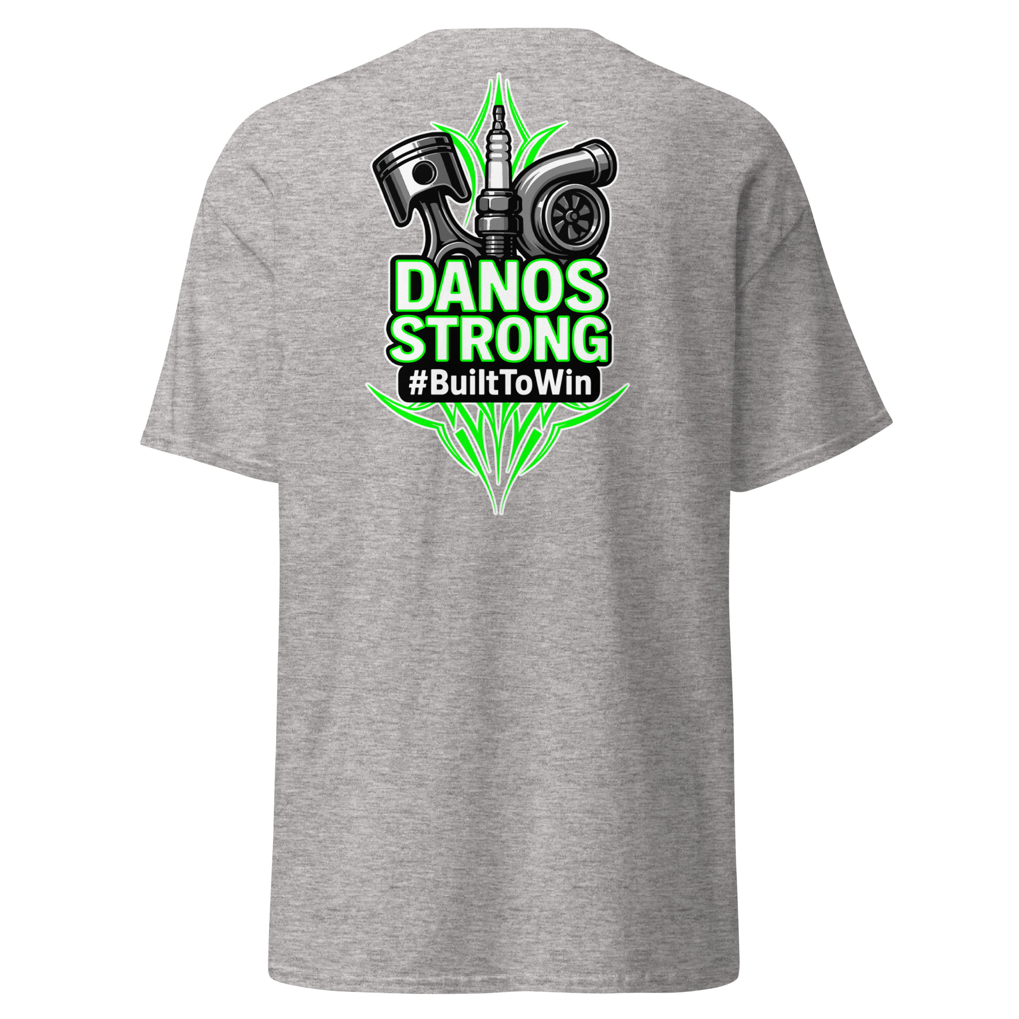 Danos Strong Sport Grey toddler tee - back